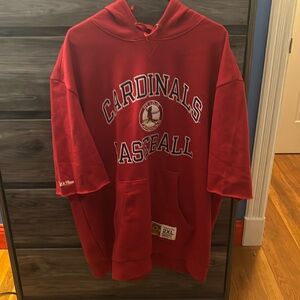 Mitchell and Ness- Short Sleeve St. Louis Cardinals Hoody